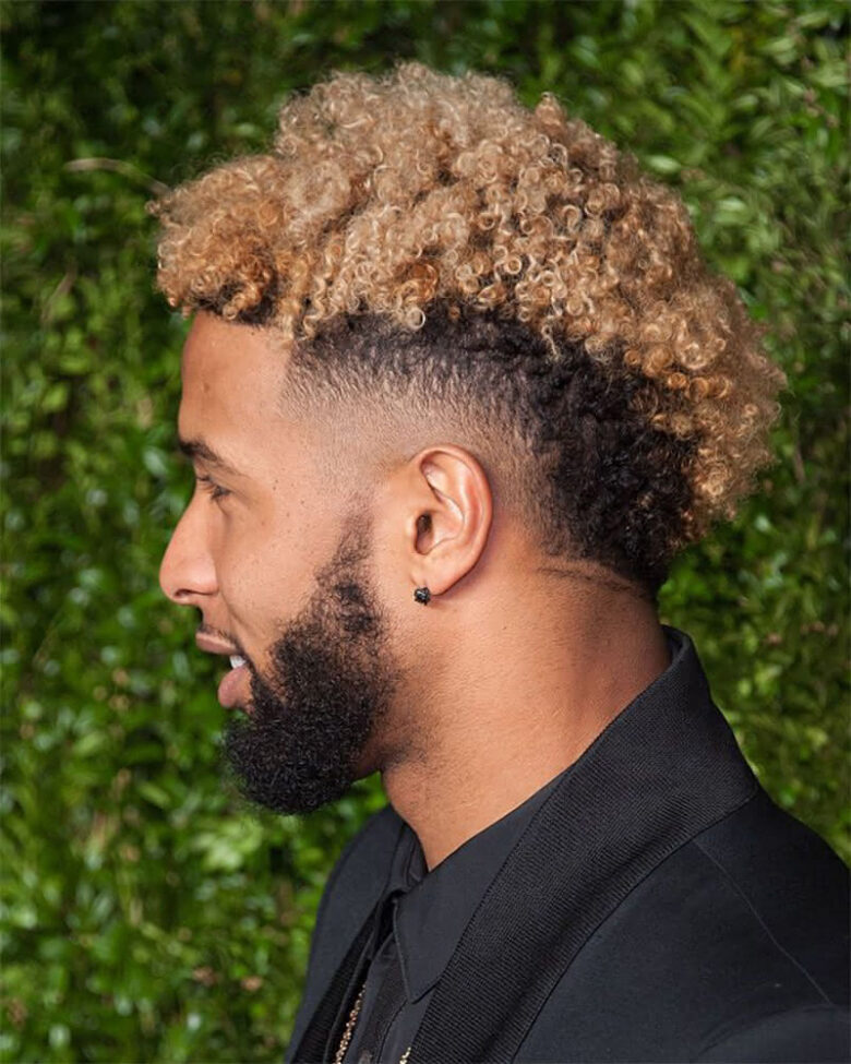 fade haircuts men with curls - Luxe Digital