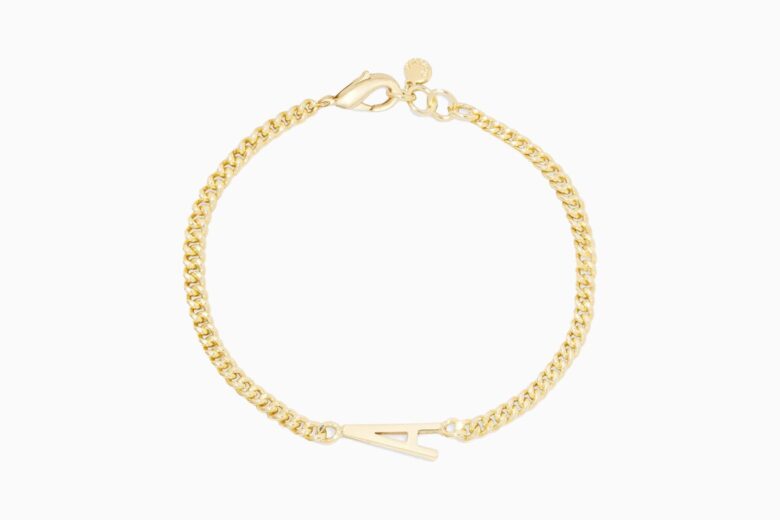 best bracelets women gorjana wilder alphabet bracelet review - Luxe Digital