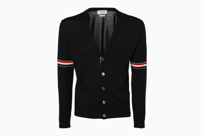 best cardigan sweaters men thom browne knit merino review - Luxe Digital