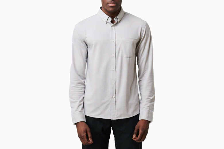 best casual shirts men western rise limitless merino shirt - Luxe Digital