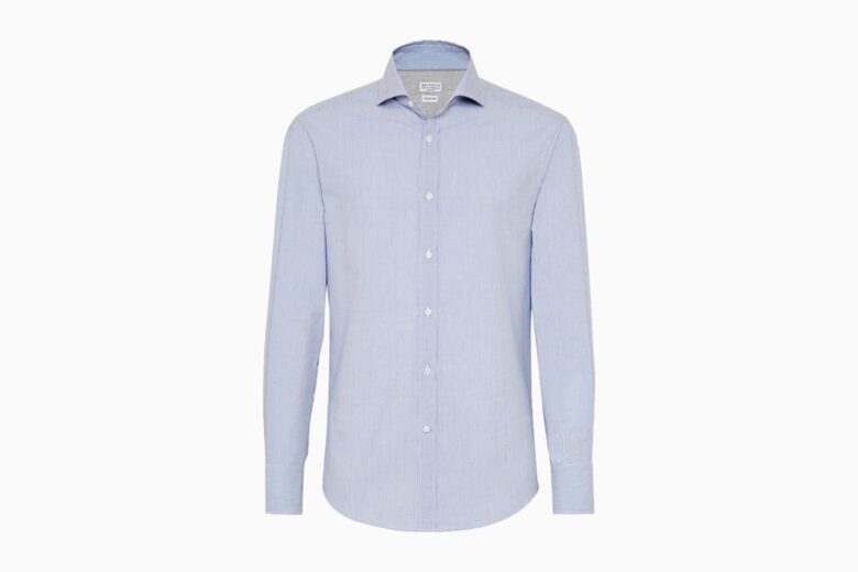 best dress shirts men brunello cucinelli review - Luxe Digital