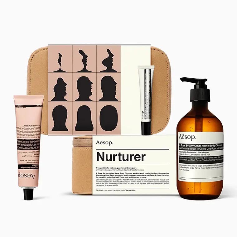 best gift women Aesop Nurturer kit - Luxe Digital