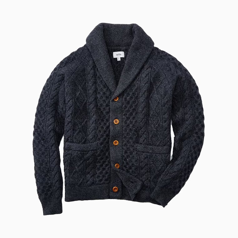 best gifts men wills aran cardigan luxe digital