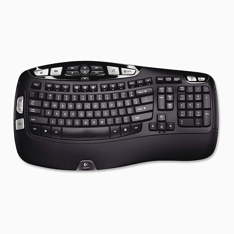 best home office setup keyboard Logitech - Luxe Digital