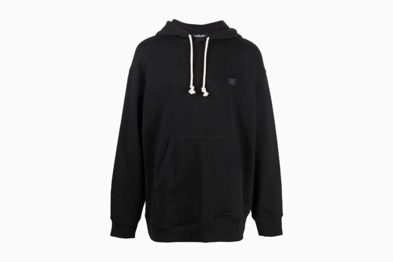 best hoodies men acne studios face patch - Luxe Digital