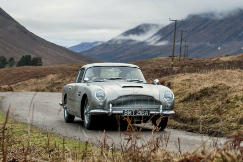 best james bond cars aston martin db5 - Luxe Digital