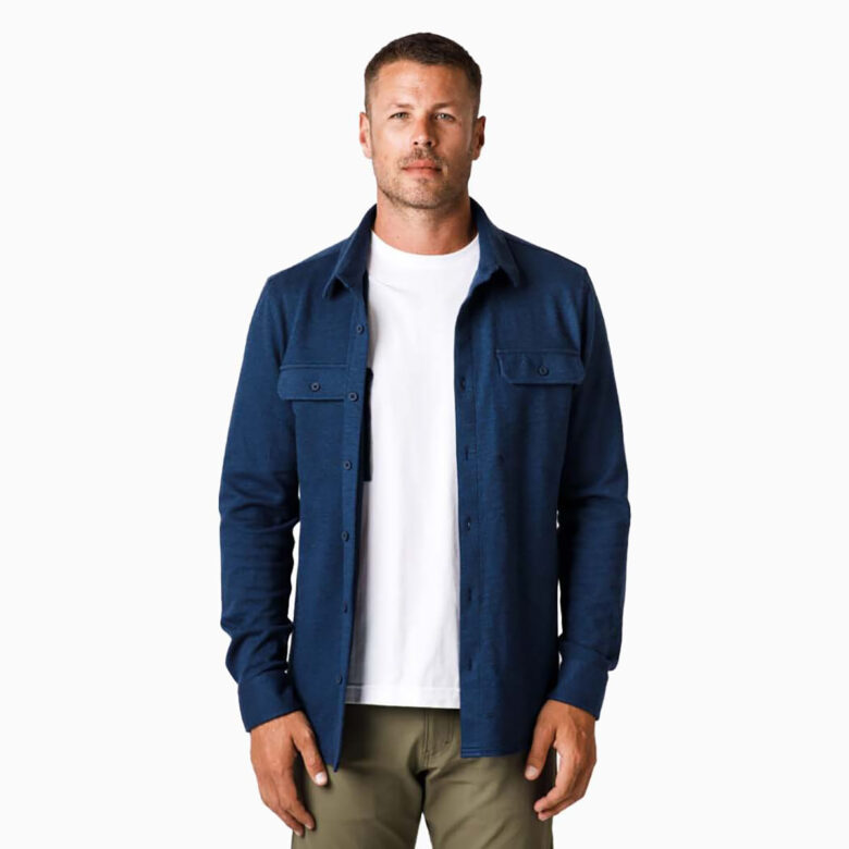 best luxury gifts men ideas him western rise transit overshirt - Luxe Digital