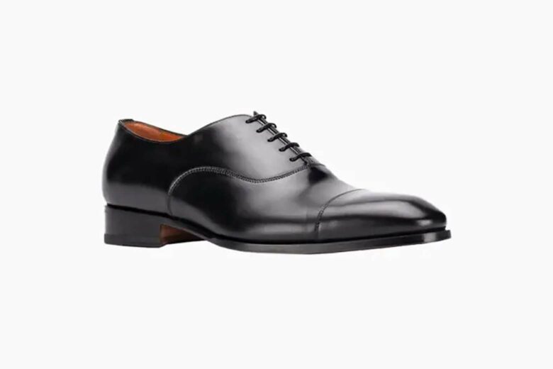 best men dress shoes santoni polished oxford review - Luxe Digital