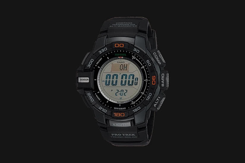 best men watches casio pro trek review - Luxe Digital