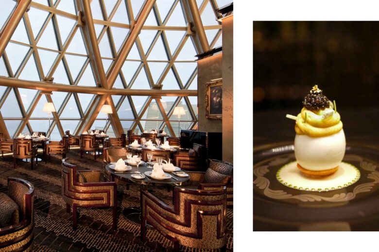 best michelin restaurant robuchon au dome macau - Luxe Digital