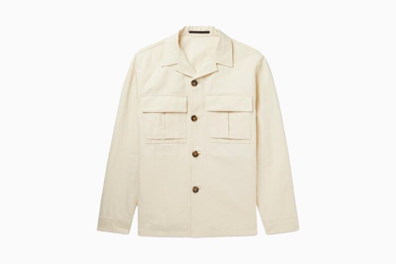 best overshirts men loro piana - Luxe Digital