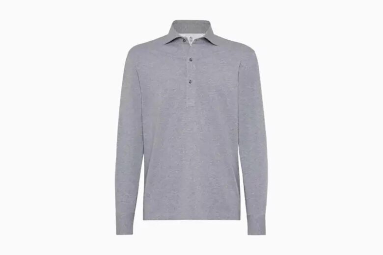 best polo shirts men brunello cucinelli - Luxe Digital