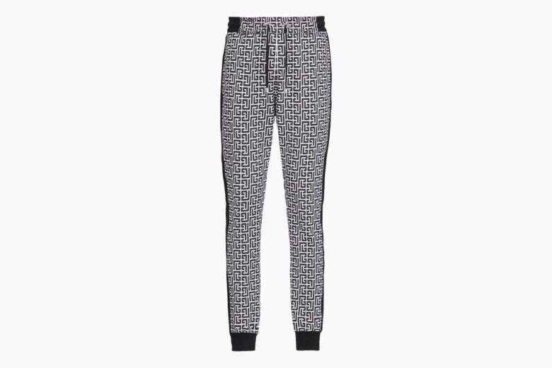 best sweatpants men balmain review - Luxe Digital