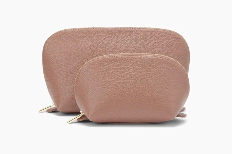 best toiletry bags women cuyana review - Luxe Digital