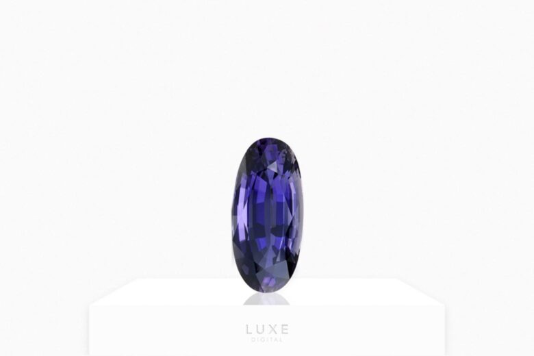 blue gemstones iolite - Luxe Digital