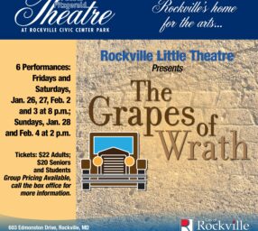 Rockville Little Theatre presents “The Grapes of Wrath”