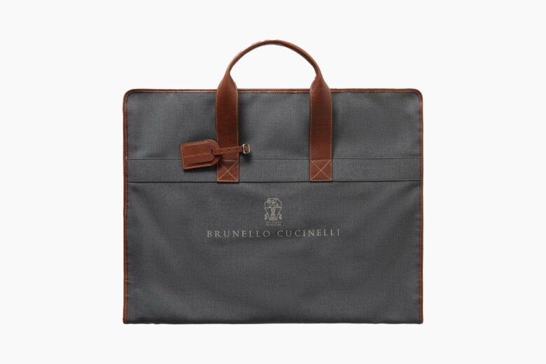 garment bags brunello cucinell review - Luxe Digital