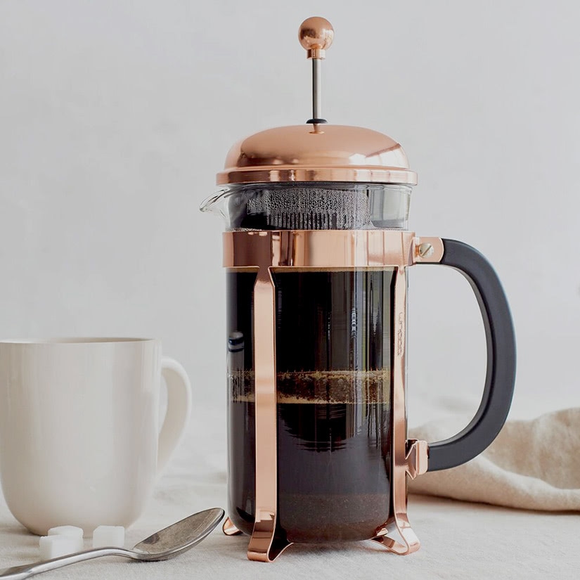 how to use French press coffee Bodum machine luxe digital