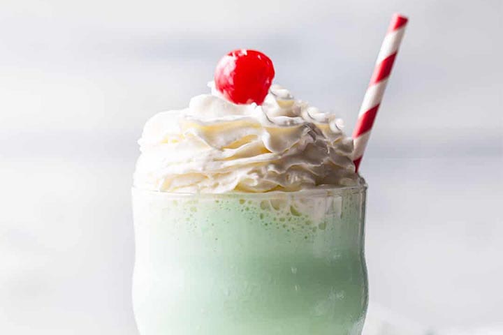 jameson wiskey cocktail recipe not a shamrock shake - Luxe Digital