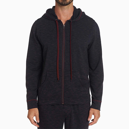 men loungewear style hoodie Robert Graham - Luxe Digital