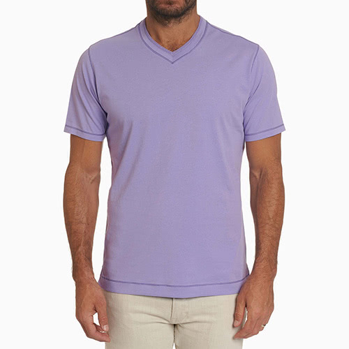 men loungewear style T-shirt Robert Graham - Luxe Digital