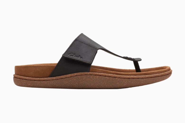 most comfortable flip flops men clarks pilton post review - Luxe Digital