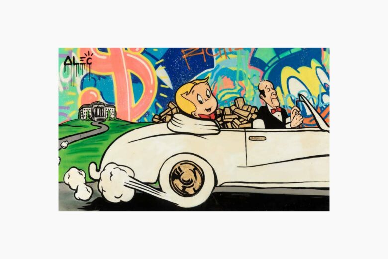 most expensive alec monopoly love my porsche - Luxe Digital