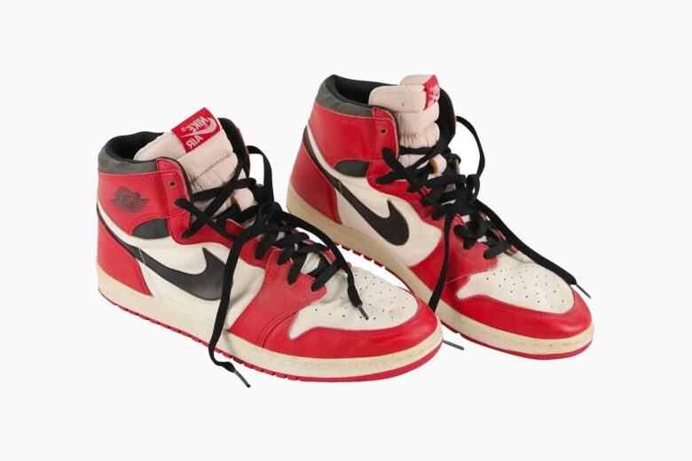 most expensive sneakers broken foot air jordan 1 - Luxe Digital