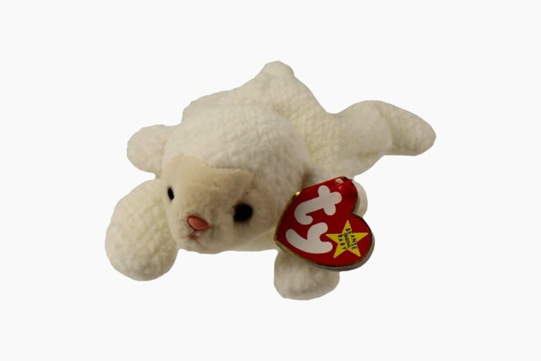 most valuable beanie babies fleece the lamb - Luxe Digital