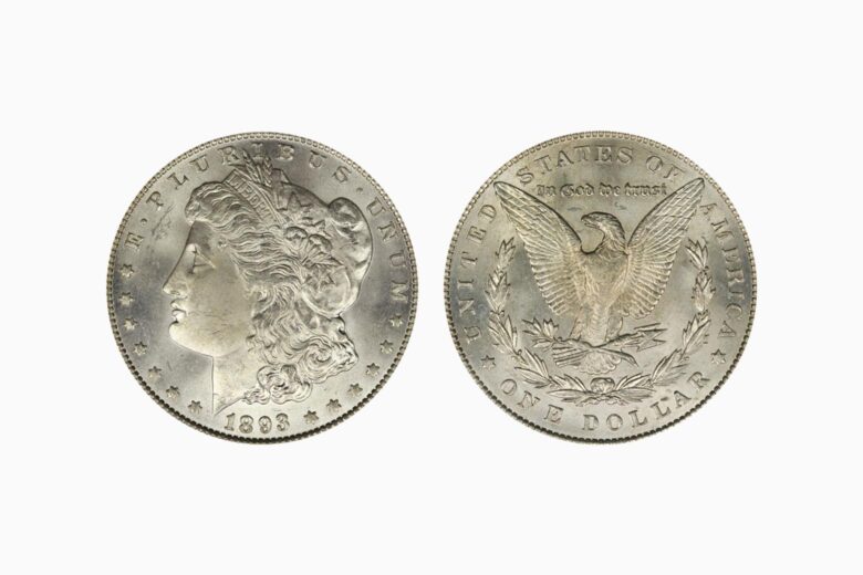 most valuable coins 1893 morgan silver dollar - Luxe Digital