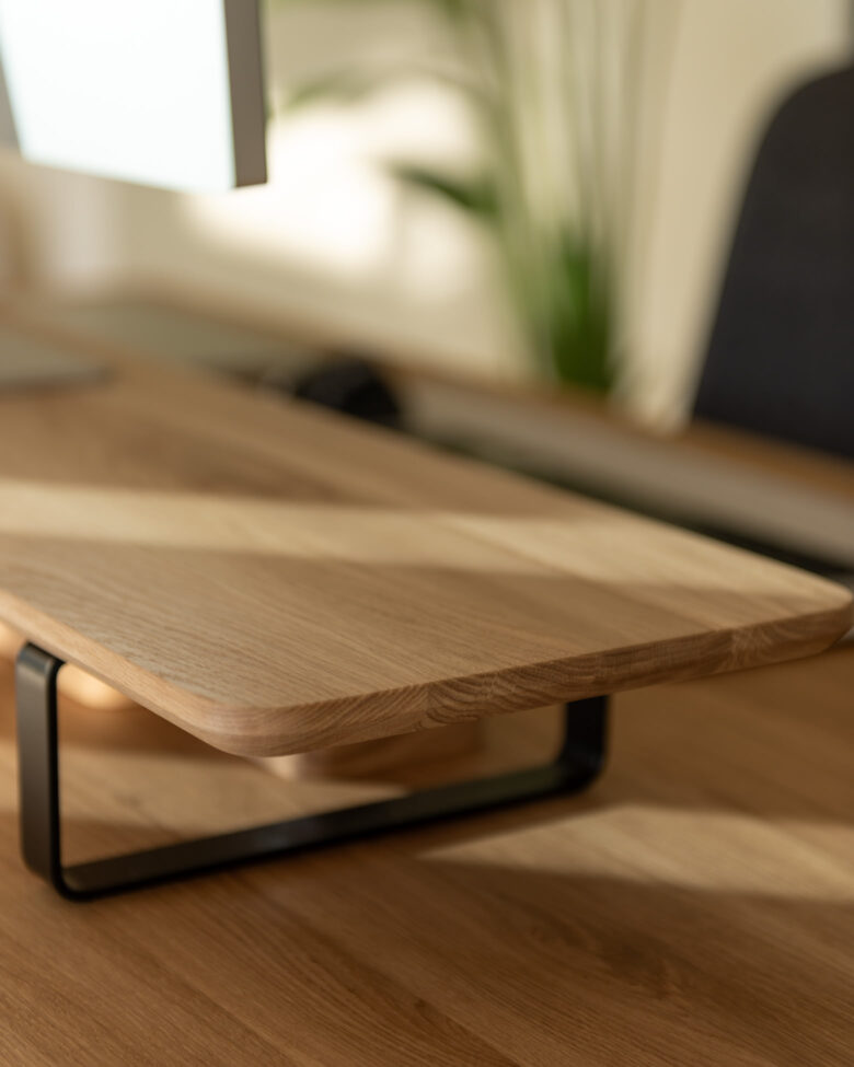 Oakywood desk shelf review colors - Luxe Digital