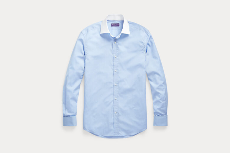 Ralph Lauren purple label end on end shirt - Luxe Digital