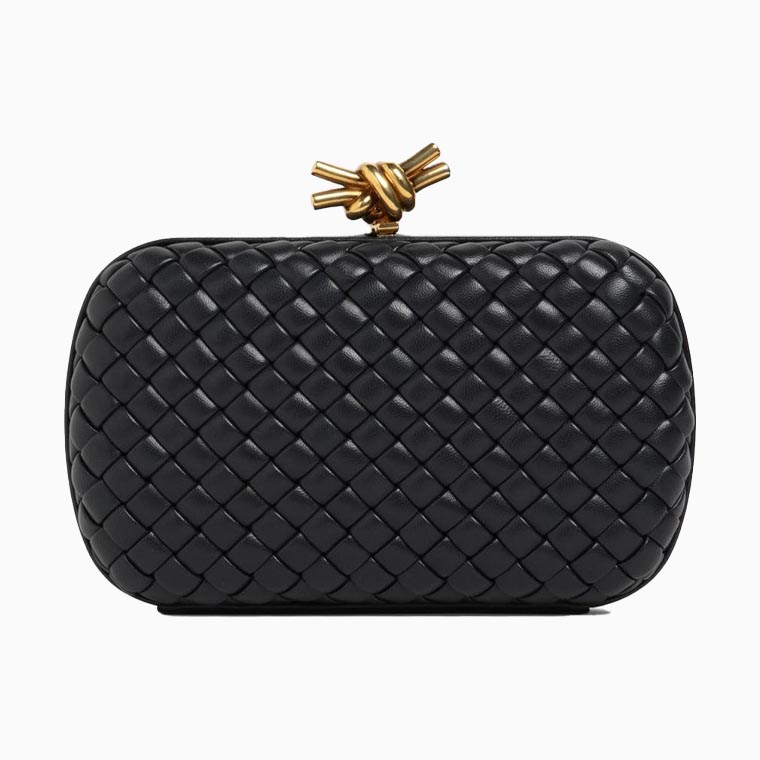 women black tie attire guide bottega veneta leather clutch - Luxe Digital