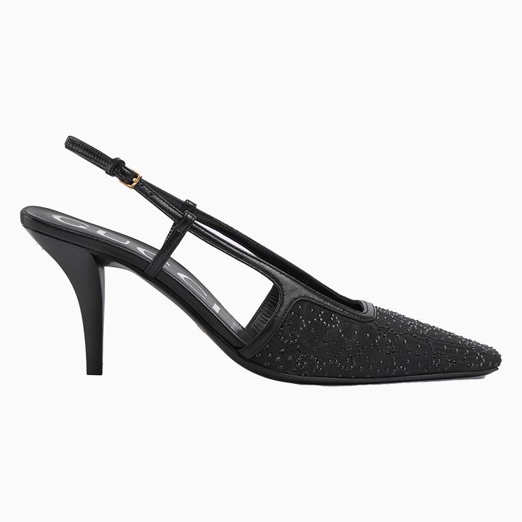 women black tie attire guide gucci gg slingback pump - Luxe Digital