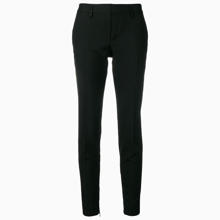 women black tie attire guide saint laurent tuxedo trousers - Luxe Digital