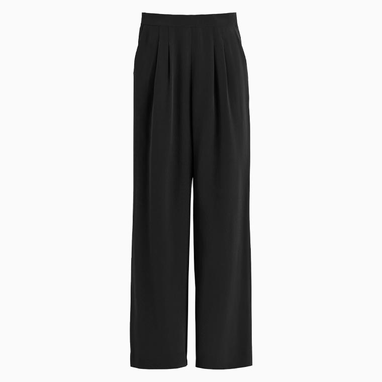 women business casual guide cuyana silk wide leg pant - Luxe Digital