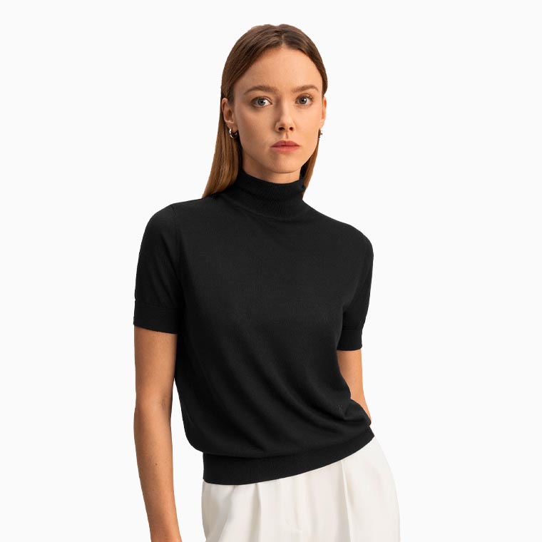 women business casual guide lilysilk the solomon sweater - Luxe Digital