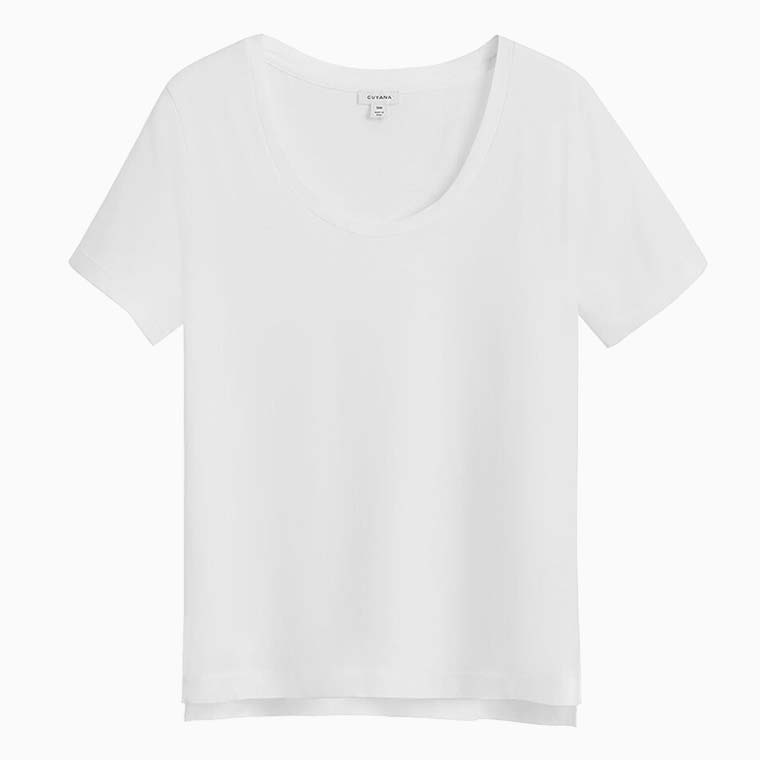 women casual dress code guide cuyana pima scoop neck tee - Luxe Digital