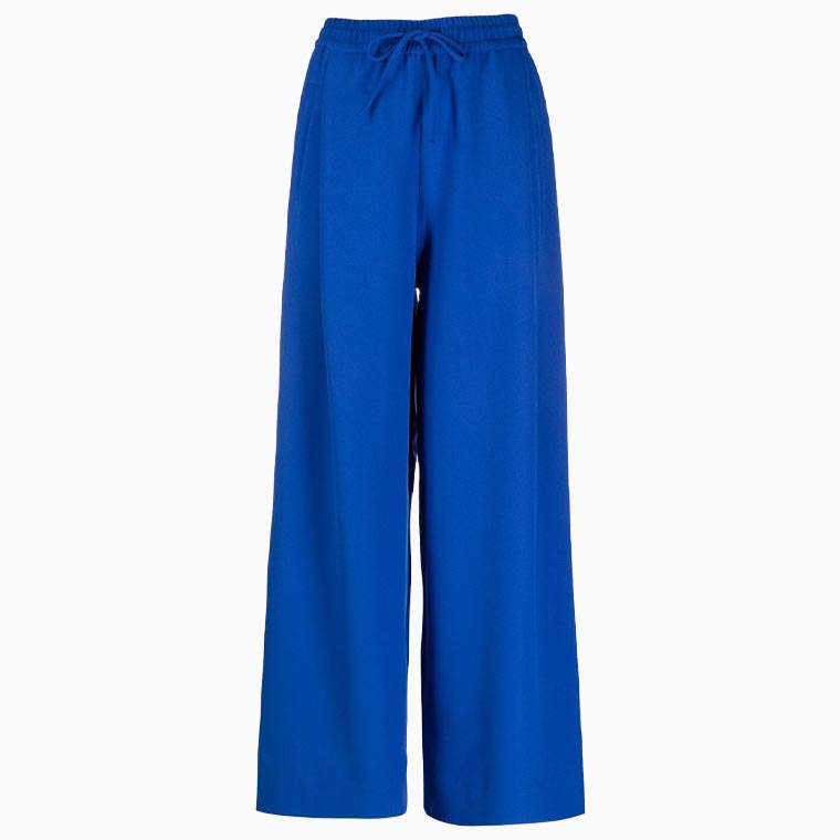 women cocktail attire guide essentiel antwerp drawstring palazzo pants - Luxe Digital