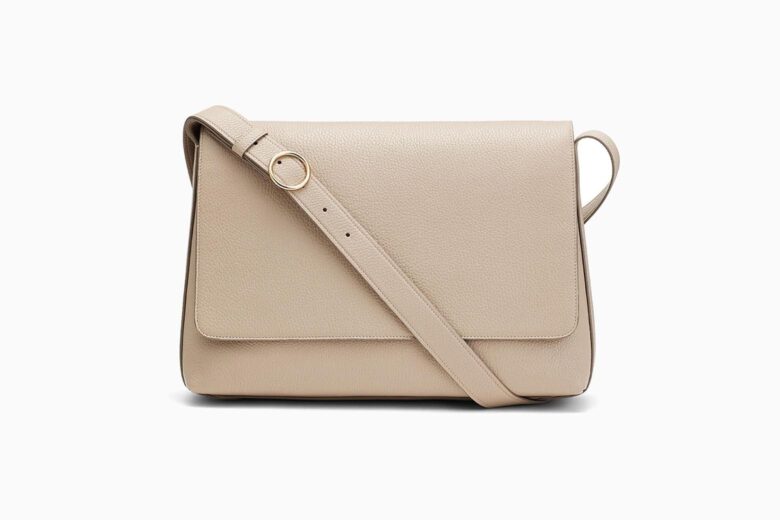 women designer work bags cuyana messenger - Luxe Digital